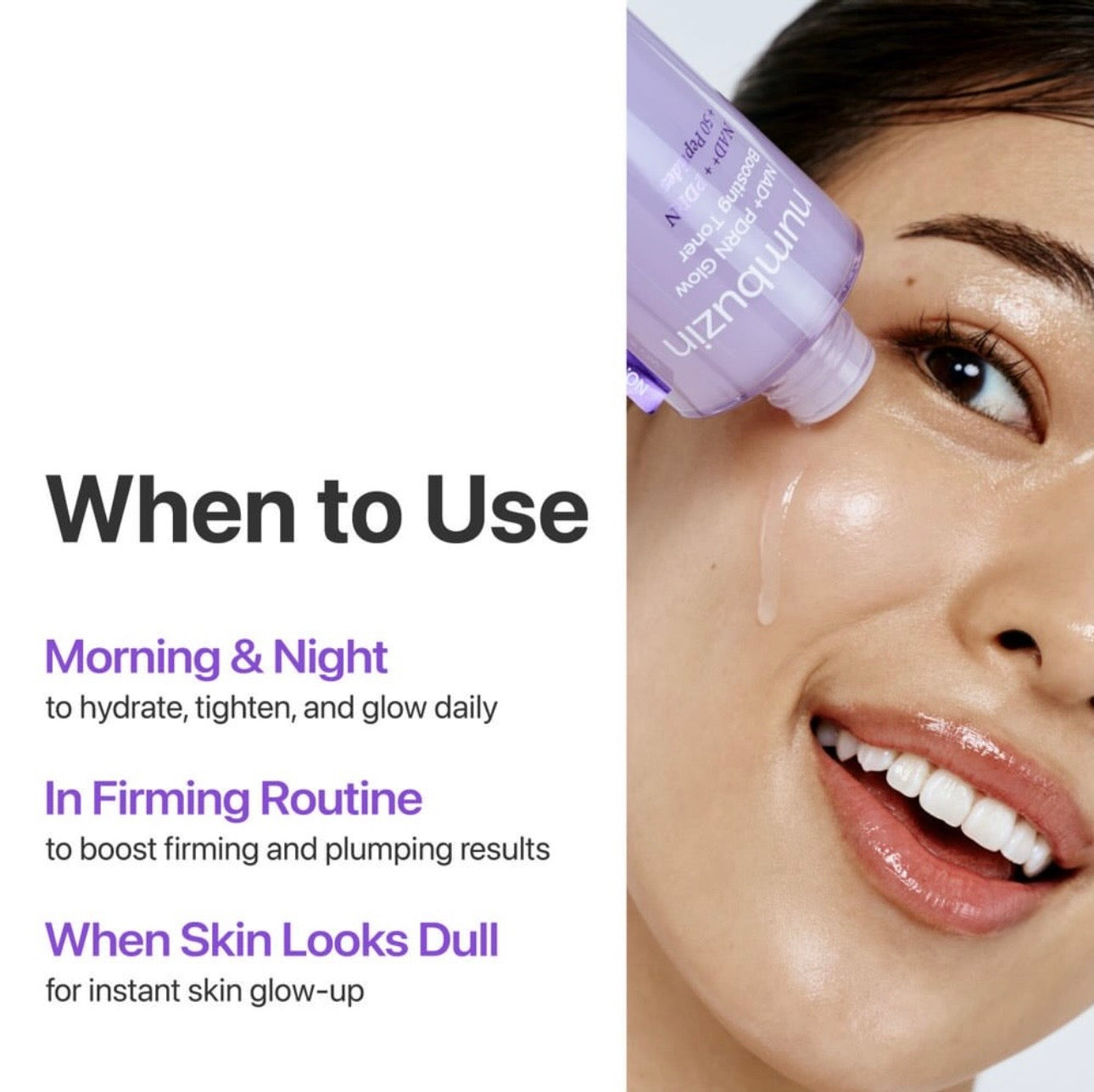 numbuzin No.9 +NAD+ + PDRN Glow Boosting Toner 150ml