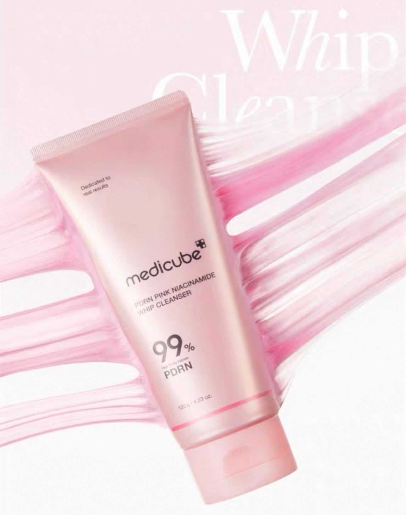Medicube PDRN Pink Niacinamide Whip Cleanser 120g