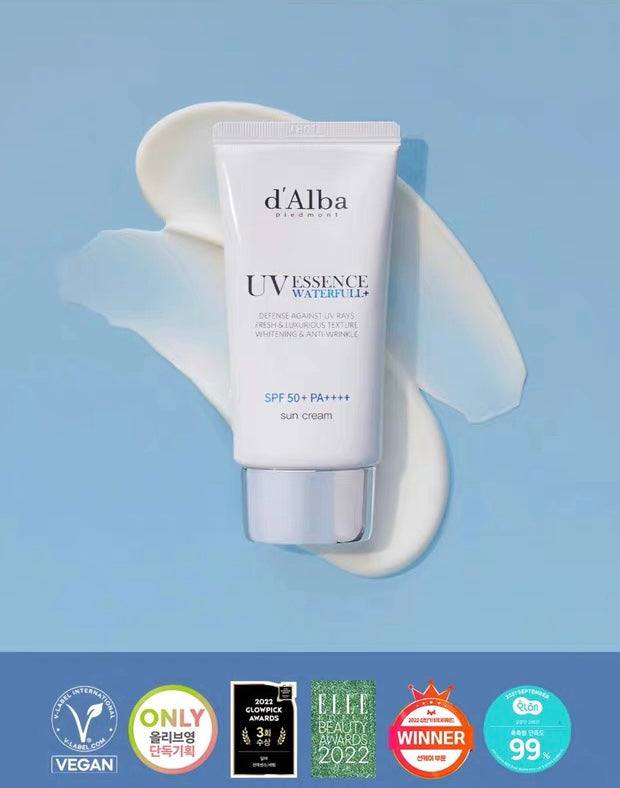 D'Alba UV Essence Waterfull+ Sun Cream 50ml
