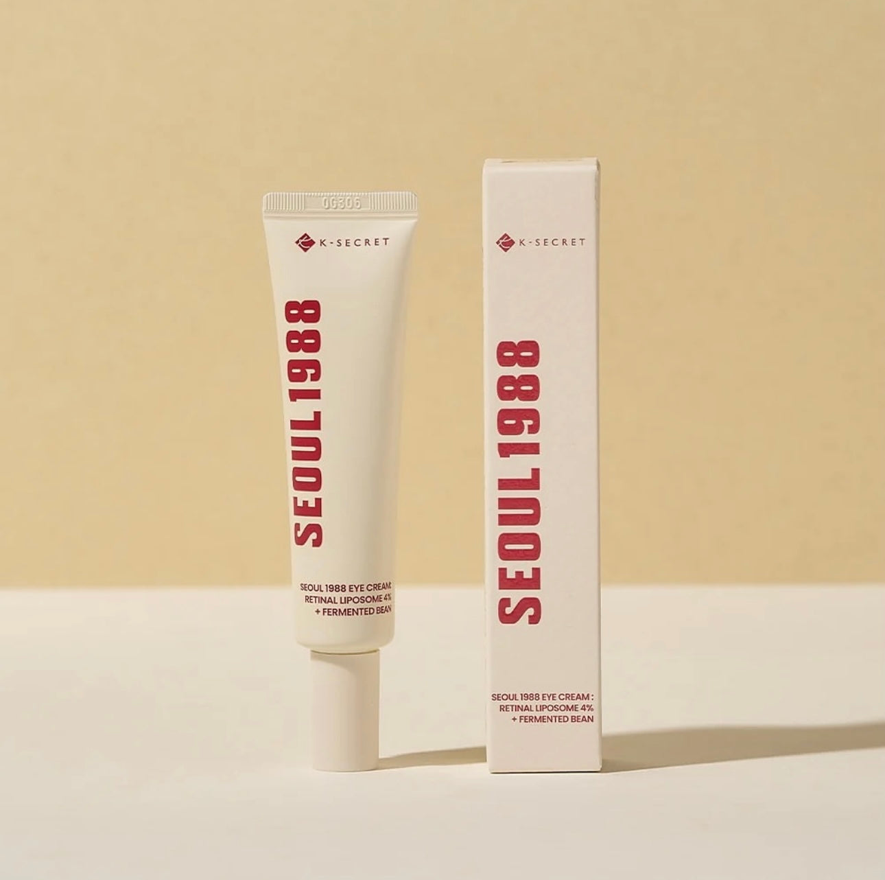K-Secret Seoul 1988 Eye Cream: Retinol Liposome 4% + Fermented Bean