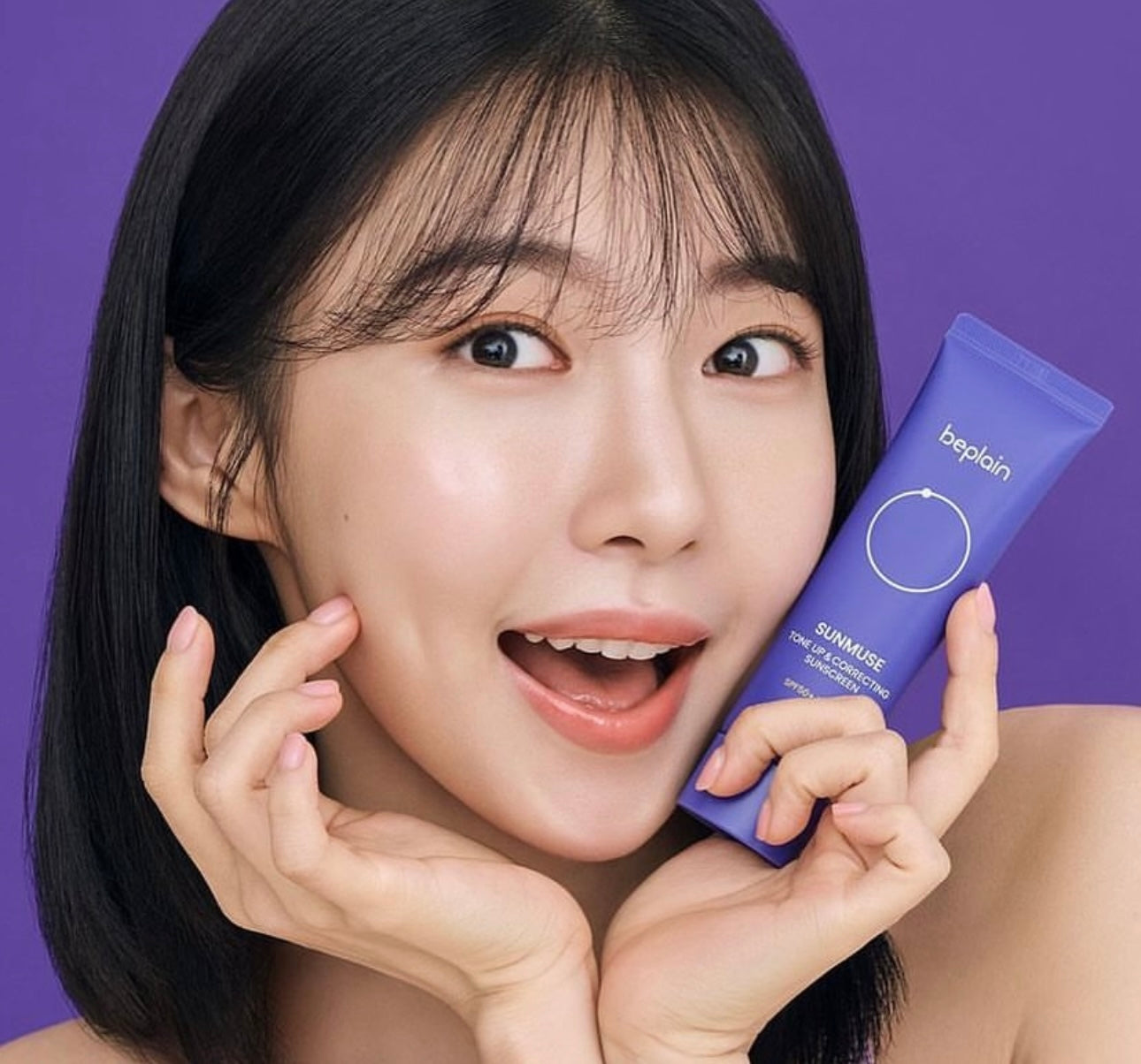 Beplain Sunmuse Tone Up & Correcting Sunscreen 50ml