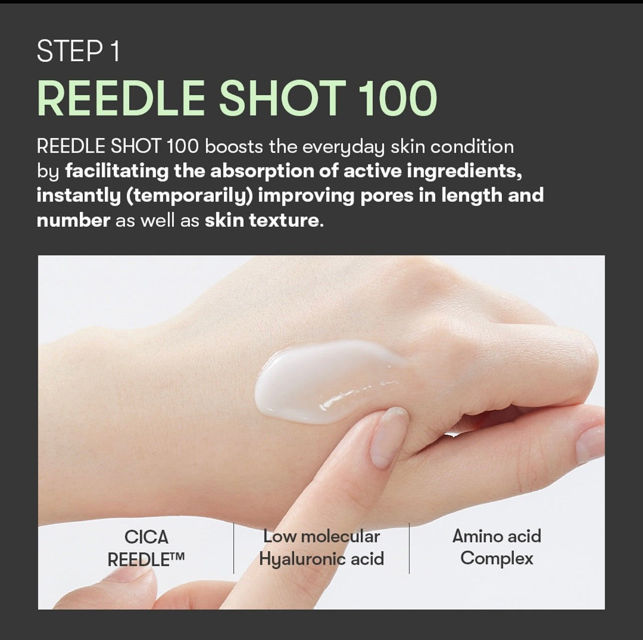 New arrival! VT Cica and Hyalon Reedle 100 & 300 2-Step Mask
