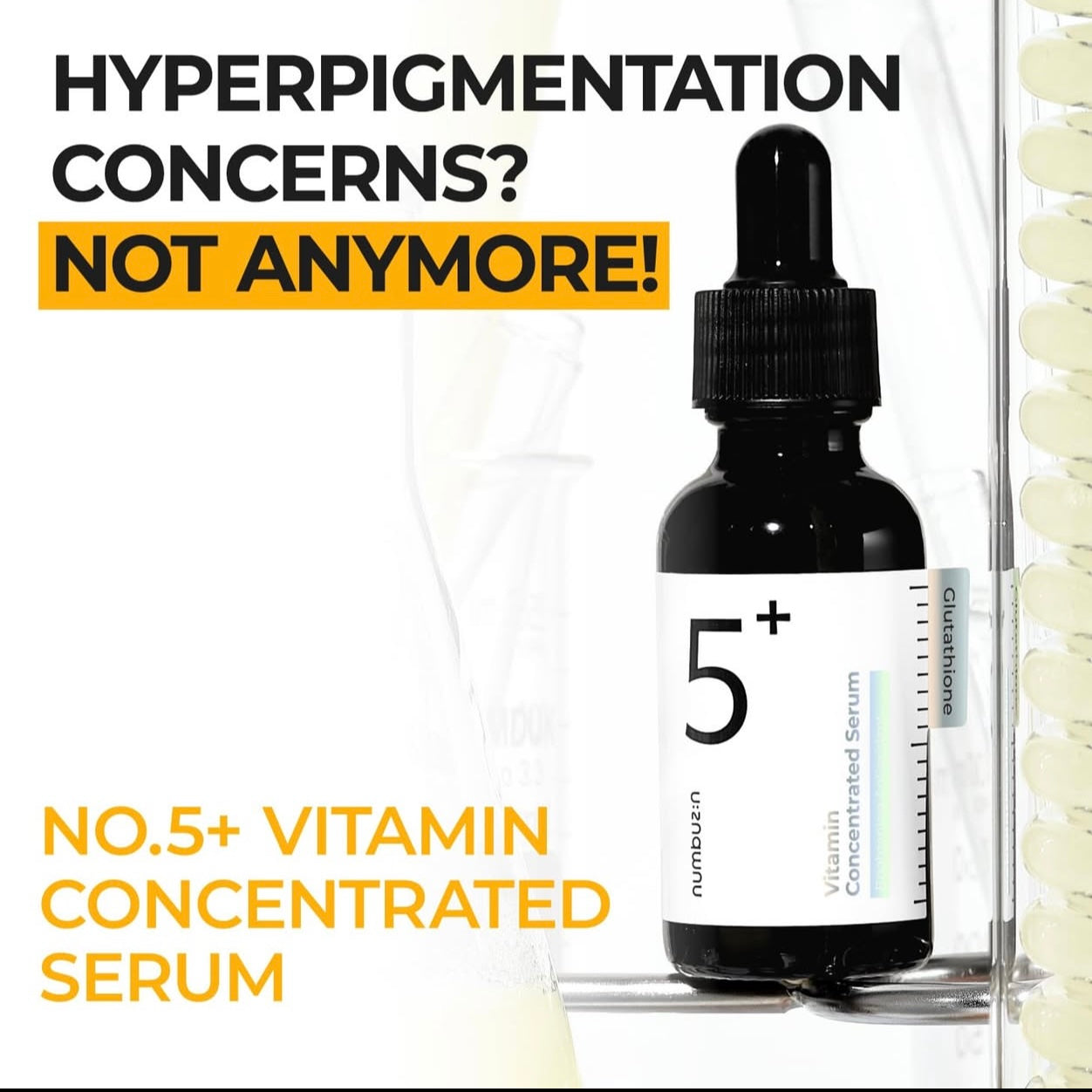 Numbuzin No.5+ Vitamin Concentrated Serum Brightening Antioxidant 30ml