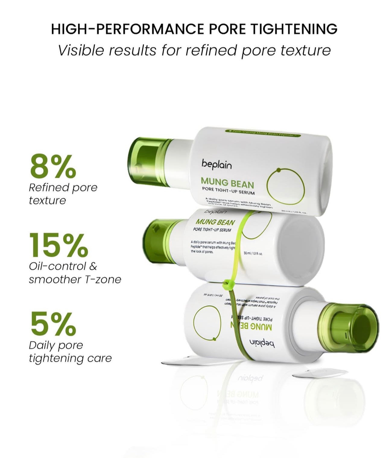 beplain Mung Bean Pore Tight Up Serum 30ml