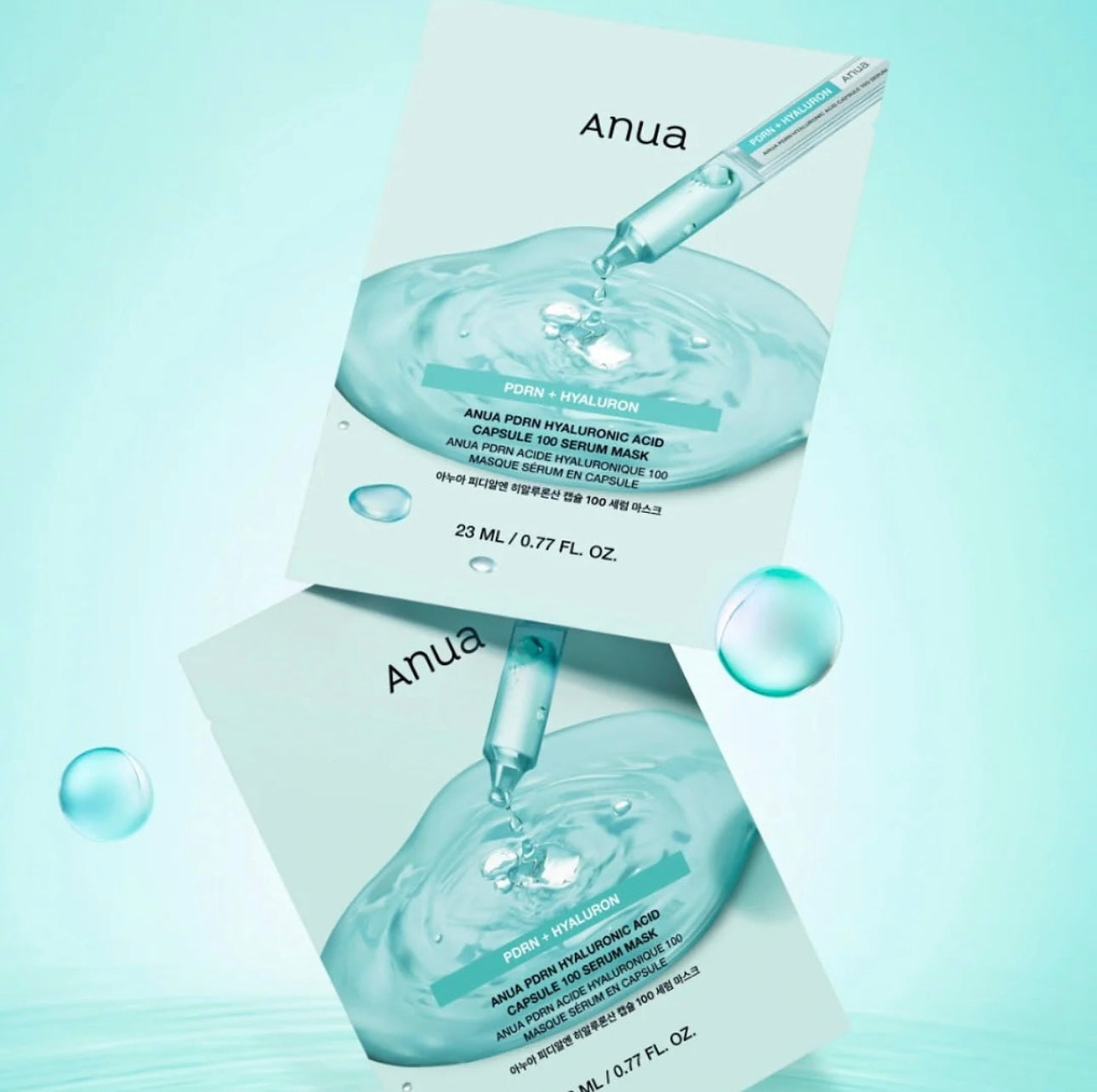 Anua PDRN Hyaluronic Acid Capsule 100 Serum Mask 23ml