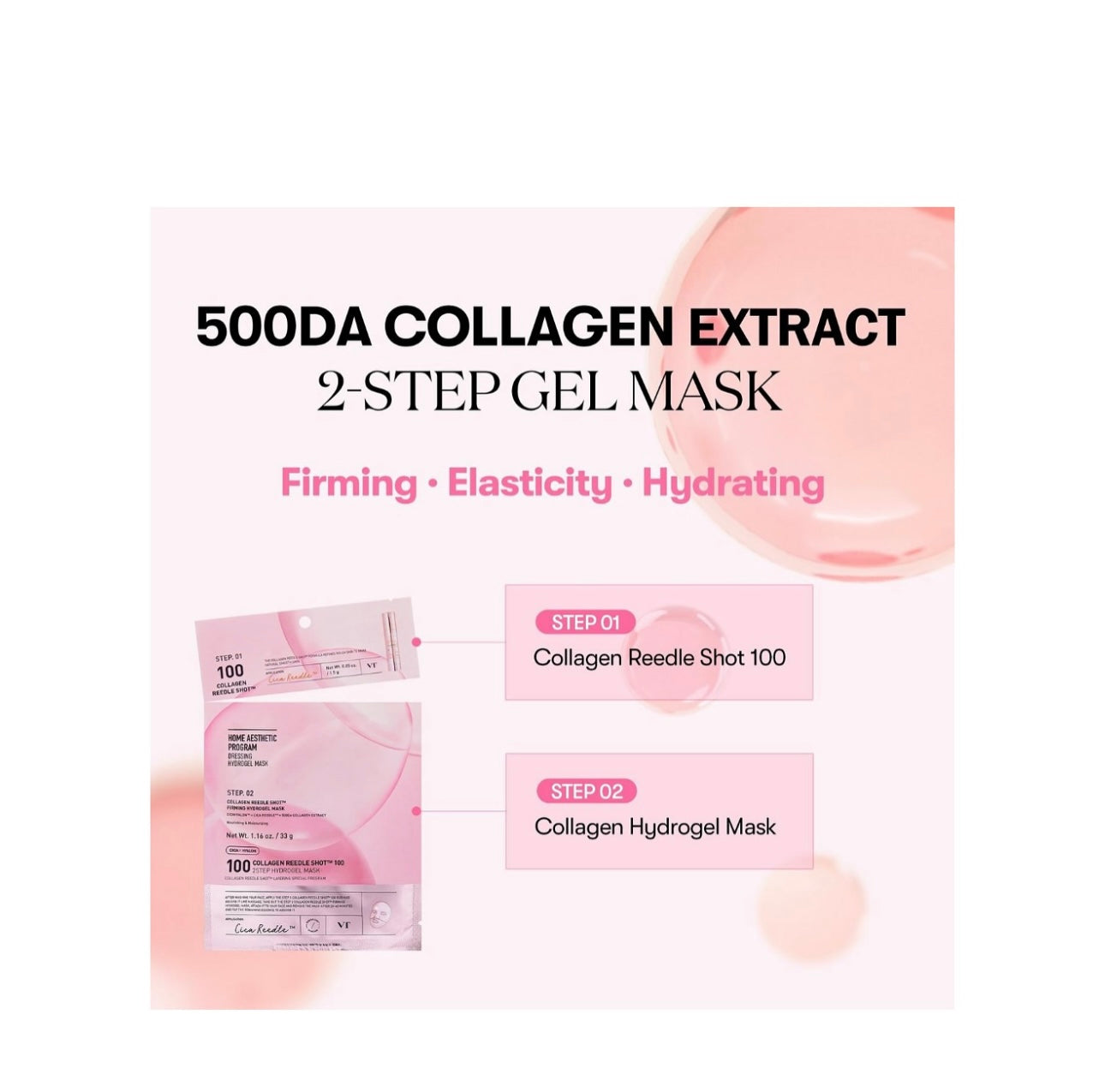 VT Collagen Needle Shot 100 2-Step Mask