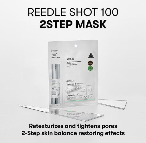 New arrival! VT Cica and Hyalon Reedle 100 & 300 2-Step Mask