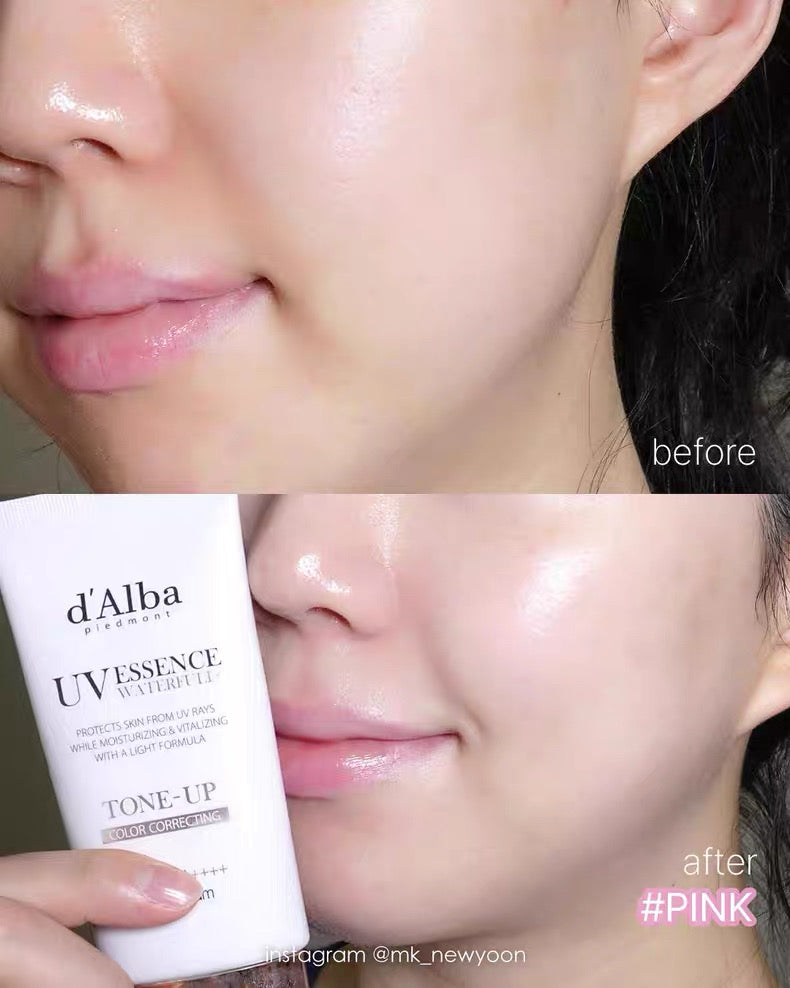 D'Alba UV Waterfull+ Tone-Up Pink Sun Cream 50ml