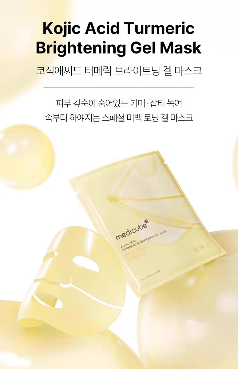 Medicube Kojic Acid + Turmeric Brightening Gel Mask 28g