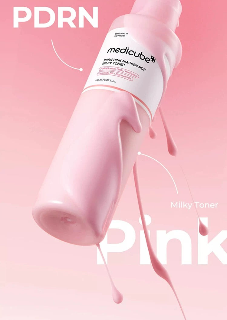 Medicube PDRN Pink Niacinamide Milky Toner 150ml
