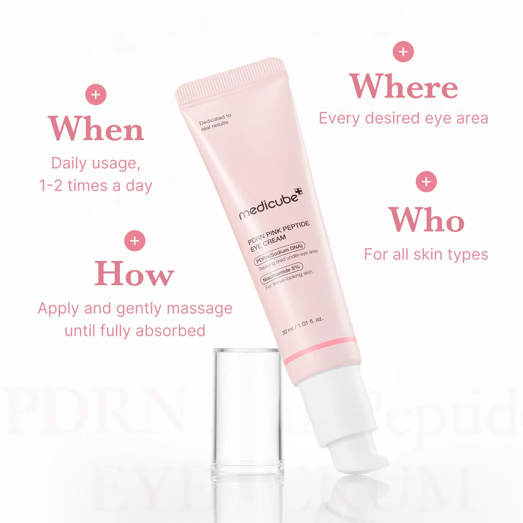 Medicube PDRN Pink Peptide Eye Cream 30ml