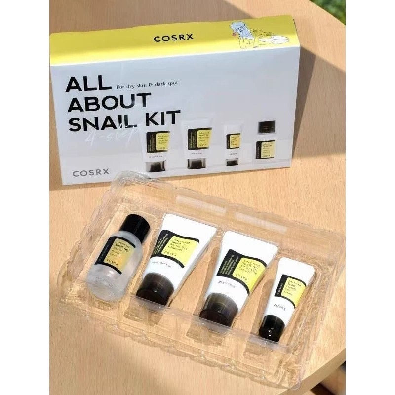 COSRX All About Snail Kit x4